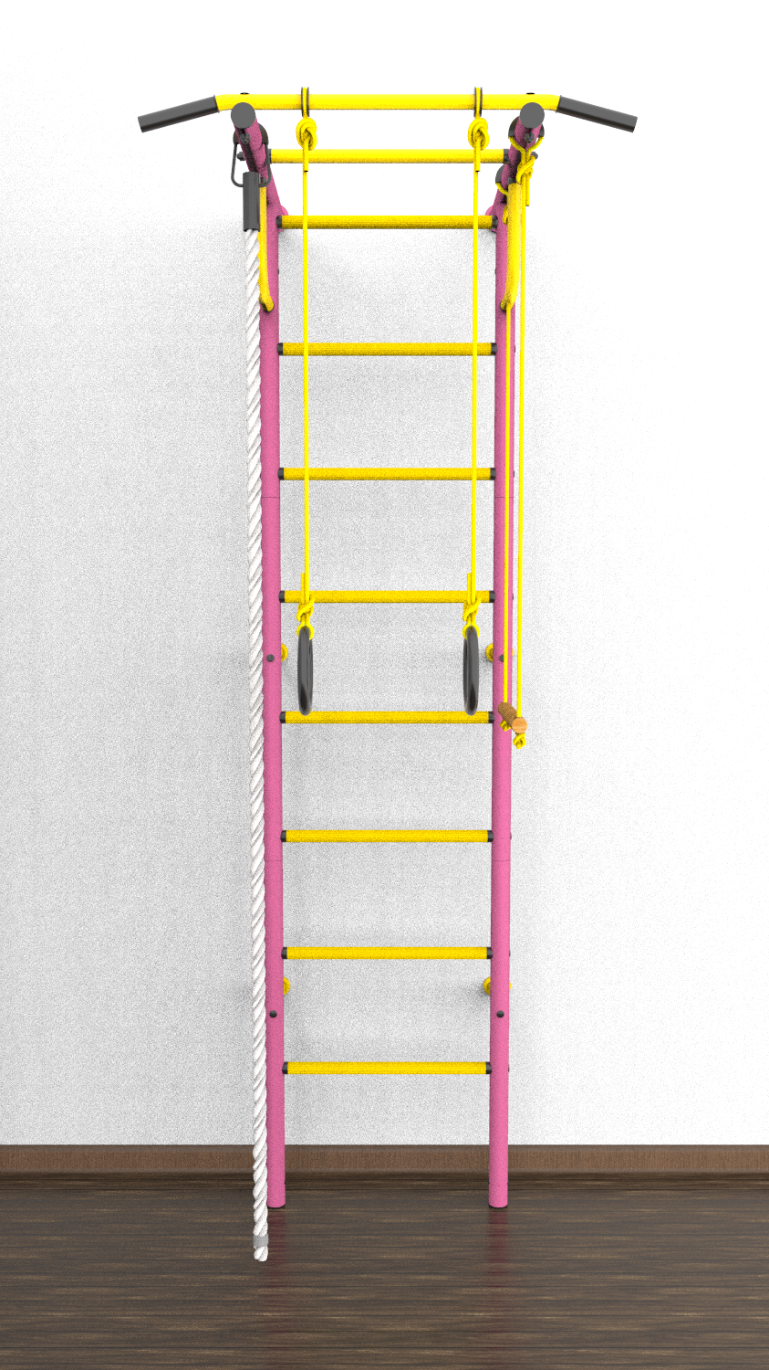 Шведская стенка Rokids Роки-1 розовый