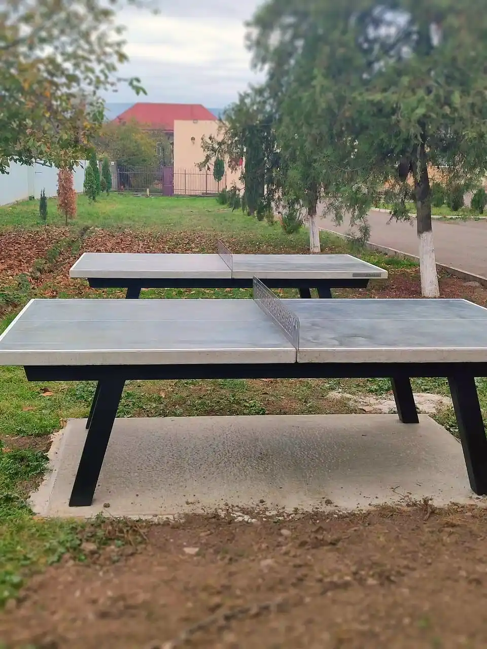Теннисный стол STATIKA S ParaLab всепогодный, бетонный, антивандальный с сеткой
