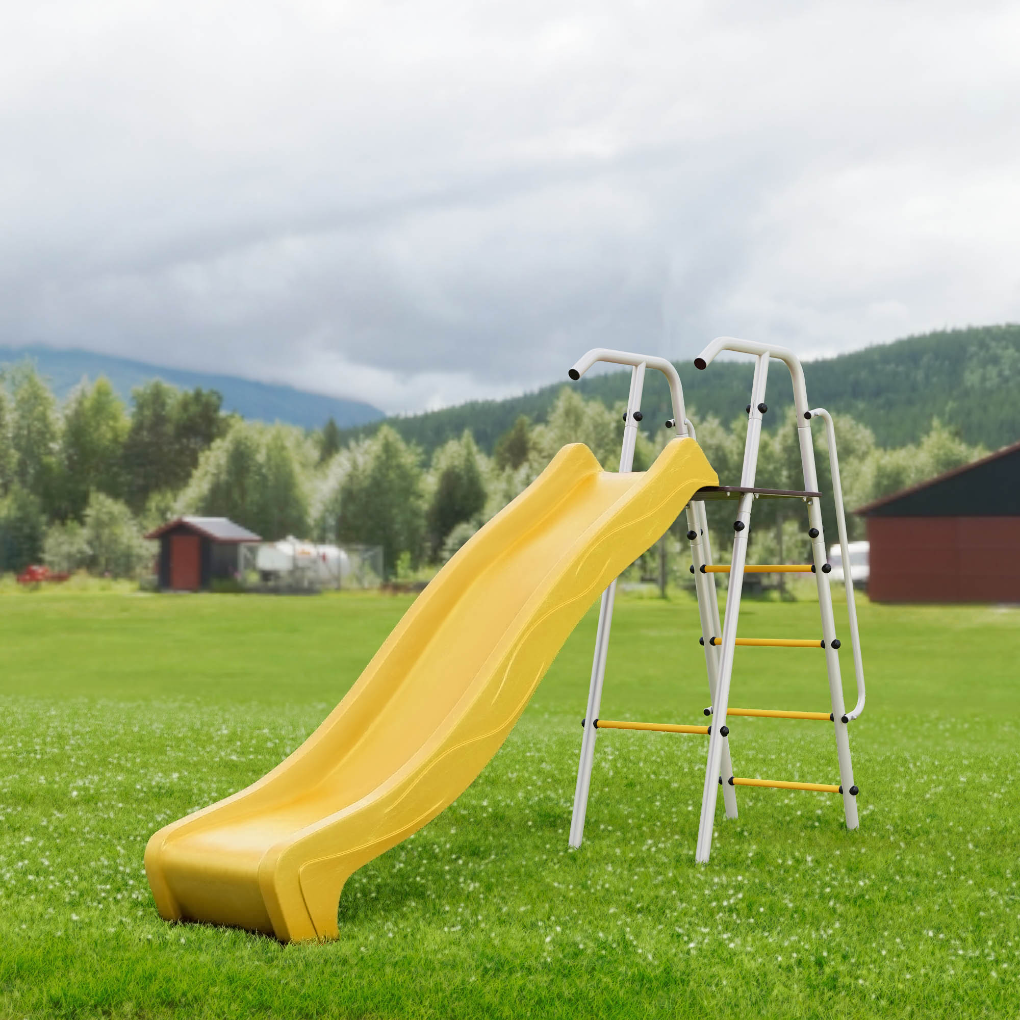 Горка Romana 103.34.07 (серый/жёлтый)