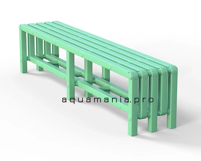 Скамья (вариант 7) 2000х376х450 мм